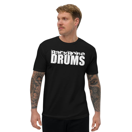 Logo & Drum Spine - Short Sleeve T-shirt